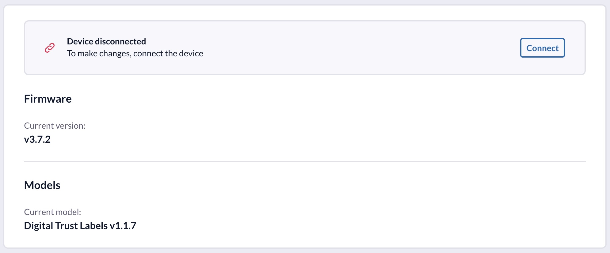 Firmware update completed